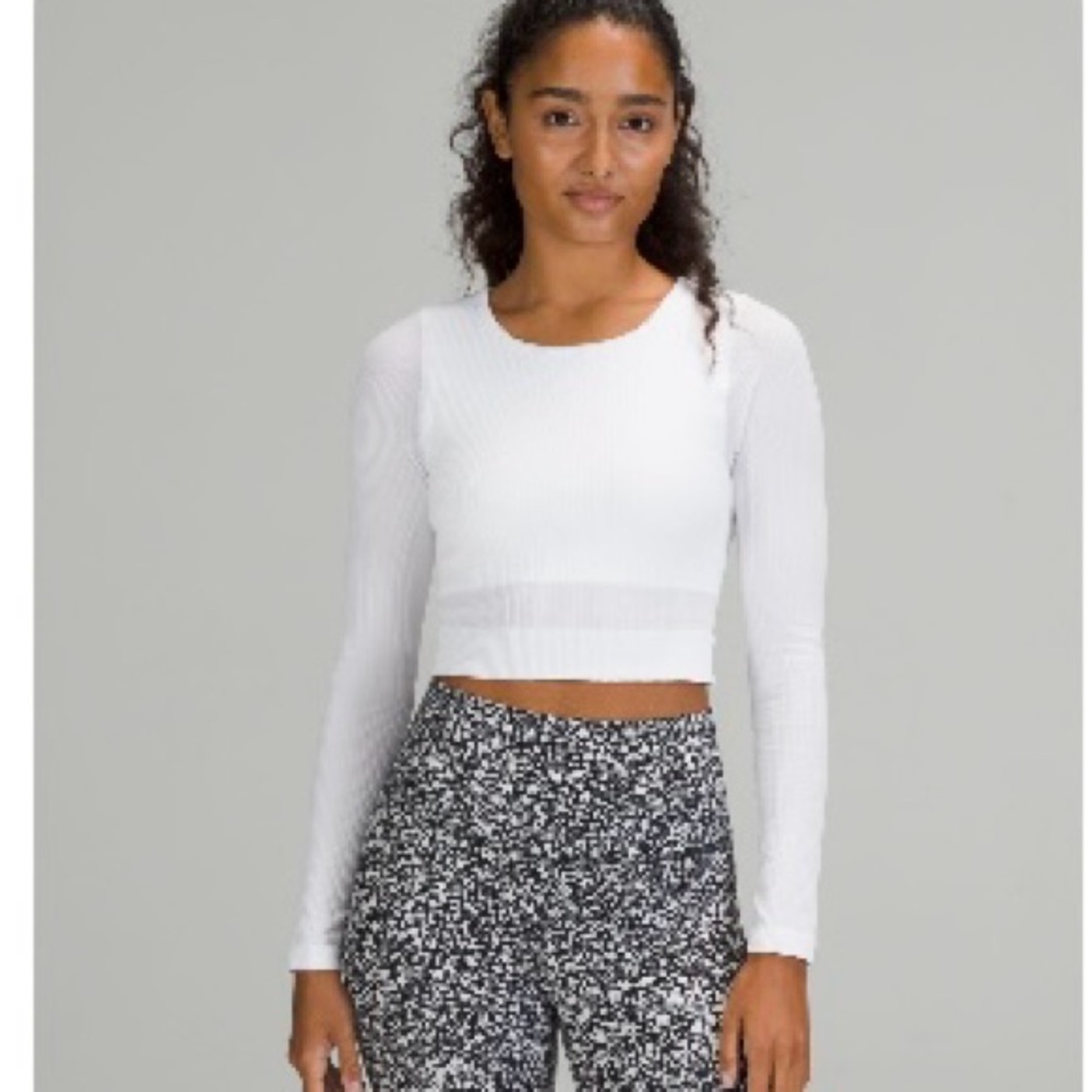 Lululemon ebb to street long sleeve shirt